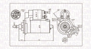 063720295010 Startér MAGNETI MARELLI