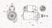 063720619010 Startér MAGNETI MARELLI