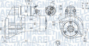 063720660010 MAGNETI MARELLI żtartér 063720660010 MAGNETI MARELLI