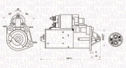 063720680010 Startér MAGNETI MARELLI