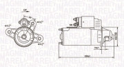 063720977010 Startér MAGNETI MARELLI