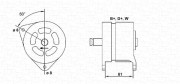 063324318010 MAGNETI MARELLI alternátor 063324318010 MAGNETI MARELLI