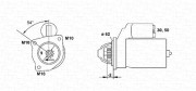 943251466010 Startér MAGNETI MARELLI