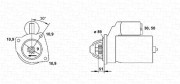 943252201010 Startér MAGNETI MARELLI