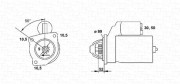 943252233010 Startér MAGNETI MARELLI