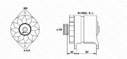 943346023010 generátor MAGNETI MARELLI