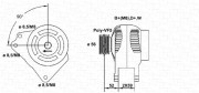 943355025010 generátor MAGNETI MARELLI