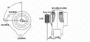 943355144010 generátor MAGNETI MARELLI