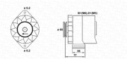 943356502010 generátor MAGNETI MARELLI