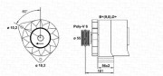 943356620010 generátor MAGNETI MARELLI