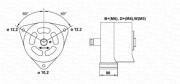 943356709010 generátor MAGNETI MARELLI