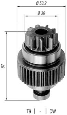 940113020249 Pastorek, startér MAGNETI MARELLI