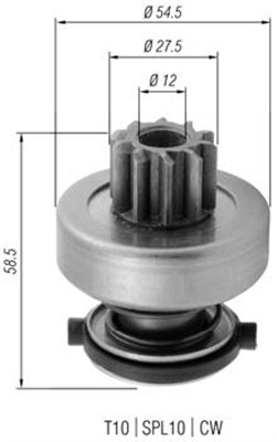 940113020376 Pastorek, startér MAGNETI MARELLI