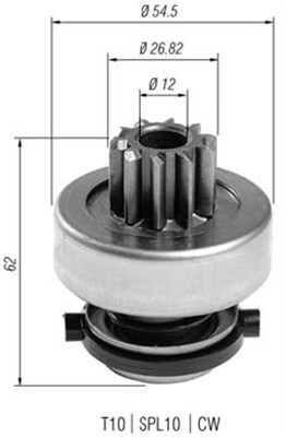 940113020398 Pastorek, startér MAGNETI MARELLI