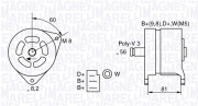 063324145010 generátor MAGNETI MARELLI