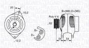 063321729010 generátor MAGNETI MARELLI