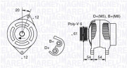 063321819010 generátor MAGNETI MARELLI