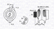 063321858010 generátor MAGNETI MARELLI