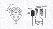 063341740010 generátor MAGNETI MARELLI