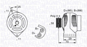 063341896010 generátor MAGNETI MARELLI