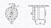 063534681400 generátor MAGNETI MARELLI