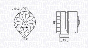 063534696430 generátor MAGNETI MARELLI