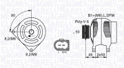 063533250130 generátor MAGNETI MARELLI