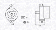 063320025010 generátor MAGNETI MARELLI