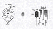 063532623010 generátor MAGNETI MARELLI