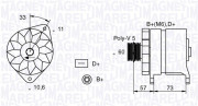 063321156010 generátor MAGNETI MARELLI