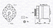 063321112010 MAGNETI MARELLI alternátor 063321112010 MAGNETI MARELLI