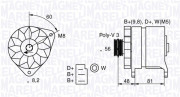 054022598010 MAGNETI MARELLI alternátor 054022598010 MAGNETI MARELLI