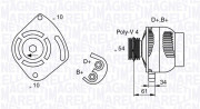 063377030010 generátor MAGNETI MARELLI