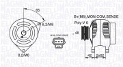 063377409010 generátor MAGNETI MARELLI