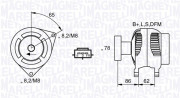 063377414010 generátor MAGNETI MARELLI