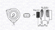 063377430010 generátor MAGNETI MARELLI