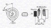 063377431010 generátor MAGNETI MARELLI