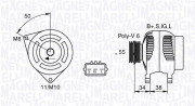 063377432010 generátor MAGNETI MARELLI