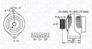 063730014010 generátor MAGNETI MARELLI