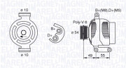 063377494010 MAGNETI MARELLI alternátor 063377494010 MAGNETI MARELLI