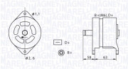 063320049010 generátor MAGNETI MARELLI