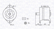 063320070010 generátor MAGNETI MARELLI