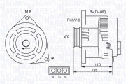 063321346010 generátor MAGNETI MARELLI