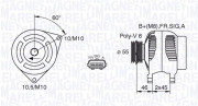 063380002010 generátor MAGNETI MARELLI