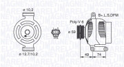 063380004010 generátor MAGNETI MARELLI