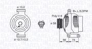 063380006010 generátor MAGNETI MARELLI