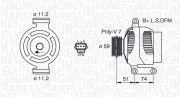 063380007010 generátor MAGNETI MARELLI