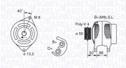 063321607010 generátor MAGNETI MARELLI