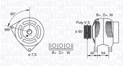 063341730010 generátor MAGNETI MARELLI