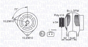 063321734010 generátor MAGNETI MARELLI